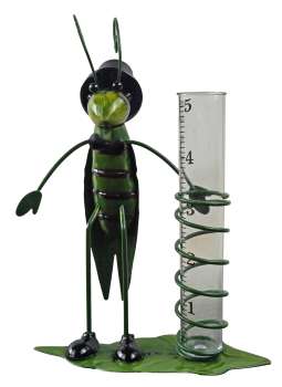 Preview: Entzückender Regenmesser Grashüpfer - Höhe ca. 90 cm